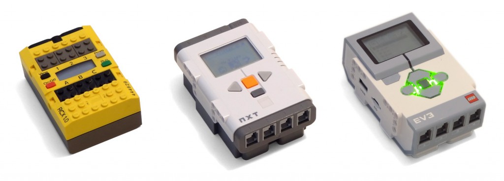 Die drei Mindstorms Versionen